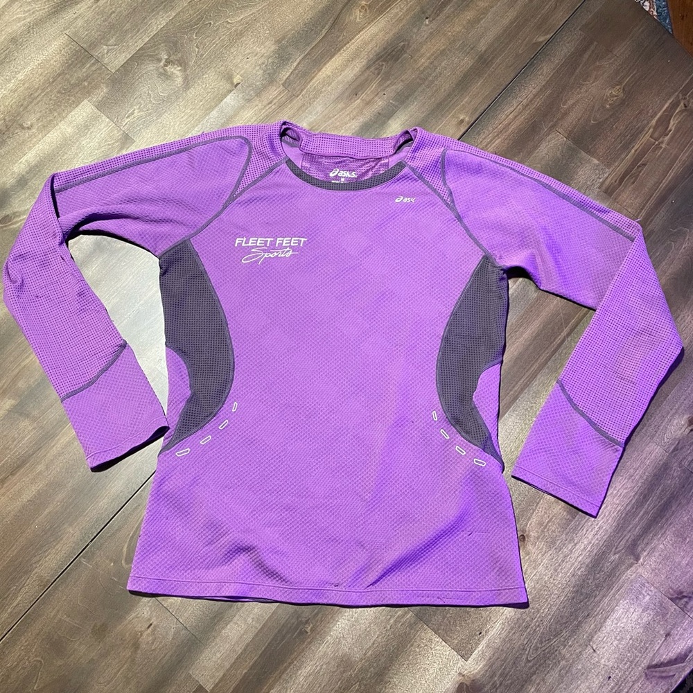 ASICS Long Sleeve Technical Running Shirt Size Medium